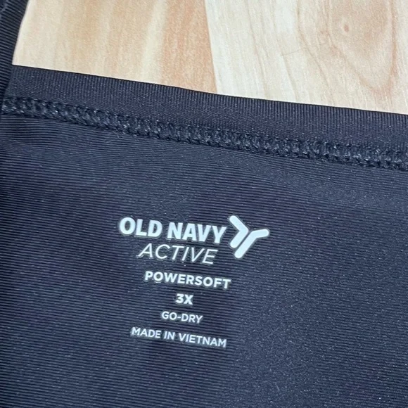 Old Navy Women’s Black Powersoft Cami Athletic Cami Dress Size 3XL - Picture 7 of 7